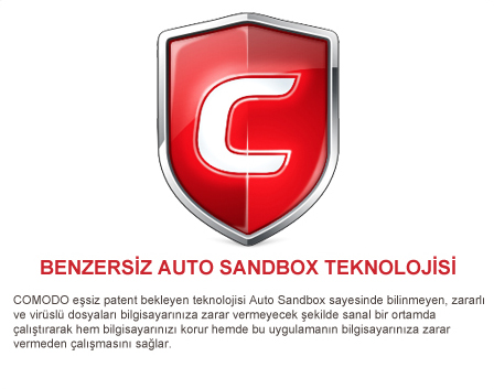 Comodo Auto Sandbox Teknolojisi
